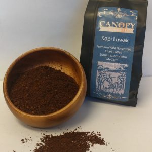 Kopi Luwak Coffee 4 oz. Wild Harvested Medium Roast